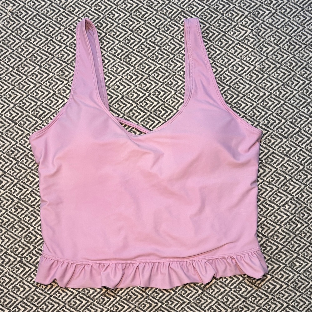 Janela Bay Criss Cross Back Tankini Top